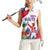 Personalised Haiti 221st Anniversary Independence Day Women Sleeveless Polo Shirt LT05 - Wonder Print Shop