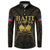 Haiti 1804 Button Sweatshirt Polynesian Gold Neg Maron LT05 - Wonder Print Shop