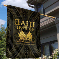 Haiti 1804 Garden Flag Polynesian Gold Neg Maron LT05 - Wonder Print Shop