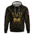Haiti 1804 Hoodie Polynesian Gold Neg Maron LT05 - Wonder Print Shop