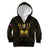 Haiti 1804 Kid Hoodie Polynesian Gold Neg Maron LT05 - Wonder Print Shop