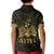 Haiti 1804 Kid Polo Shirt Polynesian Gold Neg Maron LT05 - Wonder Print Shop