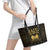 Haiti 1804 Leather Tote Bag Polynesian Gold Neg Maron LT05 - Wonder Print Shop