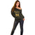 Haiti 1804 Off Shoulder Sweater Polynesian Gold Neg Maron LT05 - Wonder Print Shop