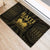 Haiti 1804 Rubber Doormat Polynesian Gold Neg Maron LT05 - Wonder Print Shop