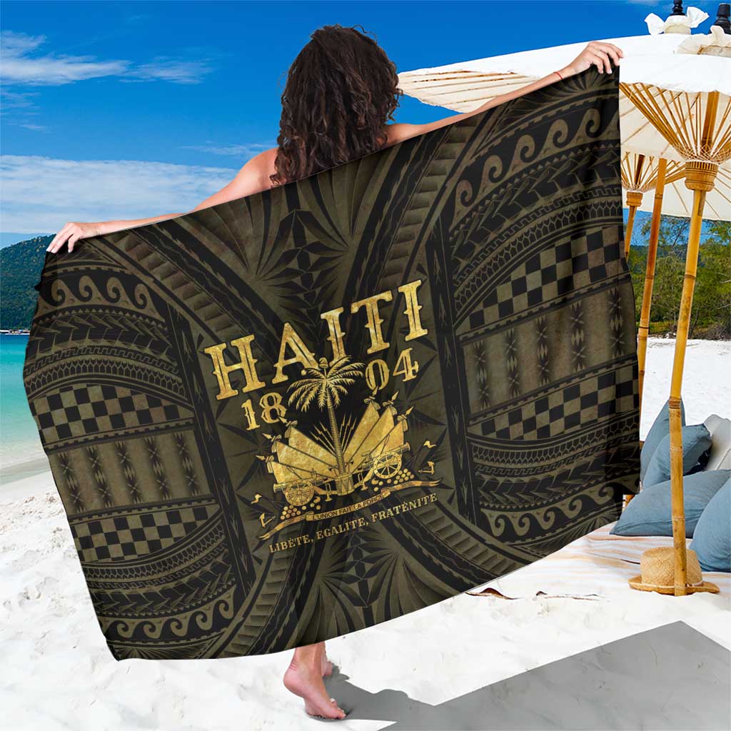 Haiti 1804 Sarong Polynesian Gold Neg Maron LT05 - Wonder Print Shop