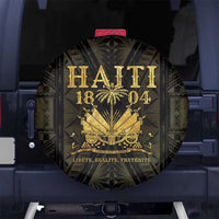 Haiti 1804 Spare Tire Cover Polynesian Gold Neg Maron LT05 - Wonder Print Shop