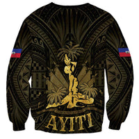 Haiti 1804 Sweatshirt Polynesian Gold Neg Maron LT05 - Wonder Print Shop
