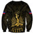 Haiti 1804 Sweatshirt Polynesian Gold Neg Maron LT05 - Wonder Print Shop