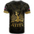 Haiti 1804 T Shirt Polynesian Gold Neg Maron LT05 - Wonder Print Shop