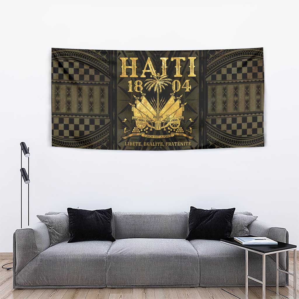 Haiti 1804 Tapestry Polynesian Gold Neg Maron LT05 - Wonder Print Shop