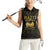 Haiti 1804 Women Sleeveless Polo Shirt Polynesian Gold Neg Maron LT05 - Wonder Print Shop