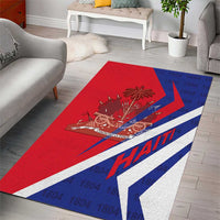 Haiti 1804 Area Rug Coat Of Arms Simple Style LT05 - Wonder Print Shop