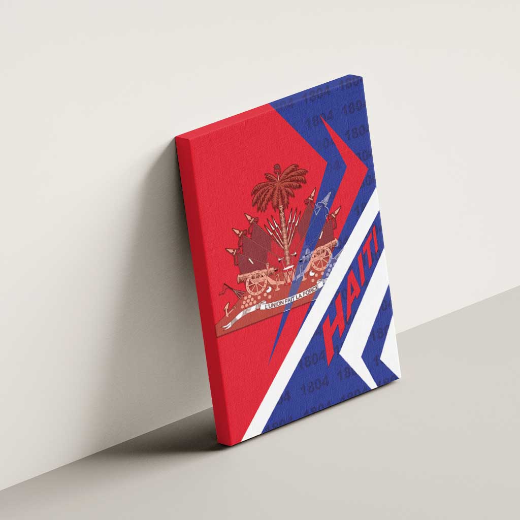 Haiti 1804 Canvas Wall Art Coat Of Arms Simple Style LT05 - Wonder Print Shop