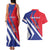 Personalised Haiti 1804 Couples Matching Tank Maxi Dress and Hawaiian Shirt Coat Of Arms Simple Style LT05 - Wonder Print Shop