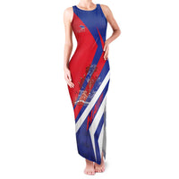 Personalised Haiti 1804 Family Matching Tank Maxi Dress and Hawaiian Shirt Coat Of Arms Simple Style LT05 - Wonder Print Shop