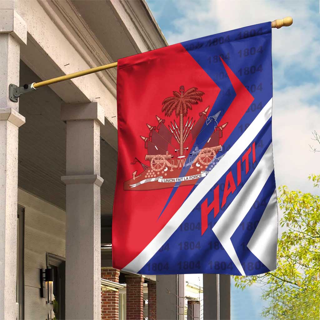 Haiti 1804 Garden Flag Coat Of Arms Simple Style LT05 - Wonder Print Shop