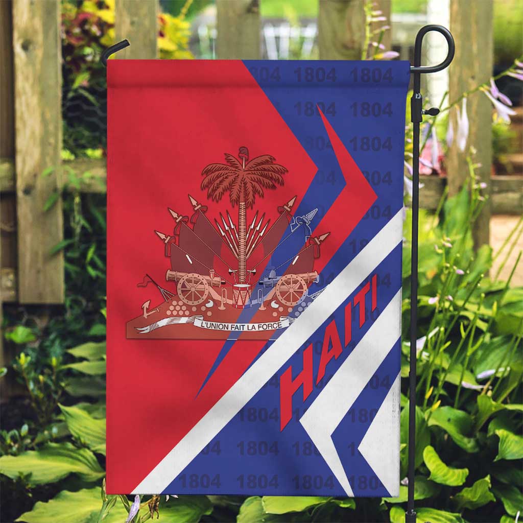 Haiti 1804 Garden Flag Coat Of Arms Simple Style LT05 - Wonder Print Shop