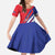 Personalised Haiti 1804 Kid Short Sleeve Dress Coat Of Arms Simple Style LT05 - Wonder Print Shop