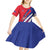 Personalised Haiti 1804 Kid Short Sleeve Dress Coat Of Arms Simple Style LT05 - Wonder Print Shop