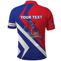 Personalised Haiti 1804 Polo Shirt Coat Of Arms Simple Style LT05 - Wonder Print Shop