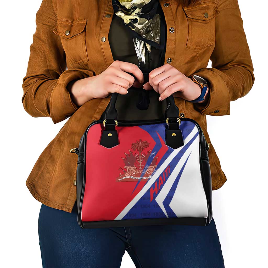 Haiti 1804 Shoulder Handbag Coat Of Arms Simple Style