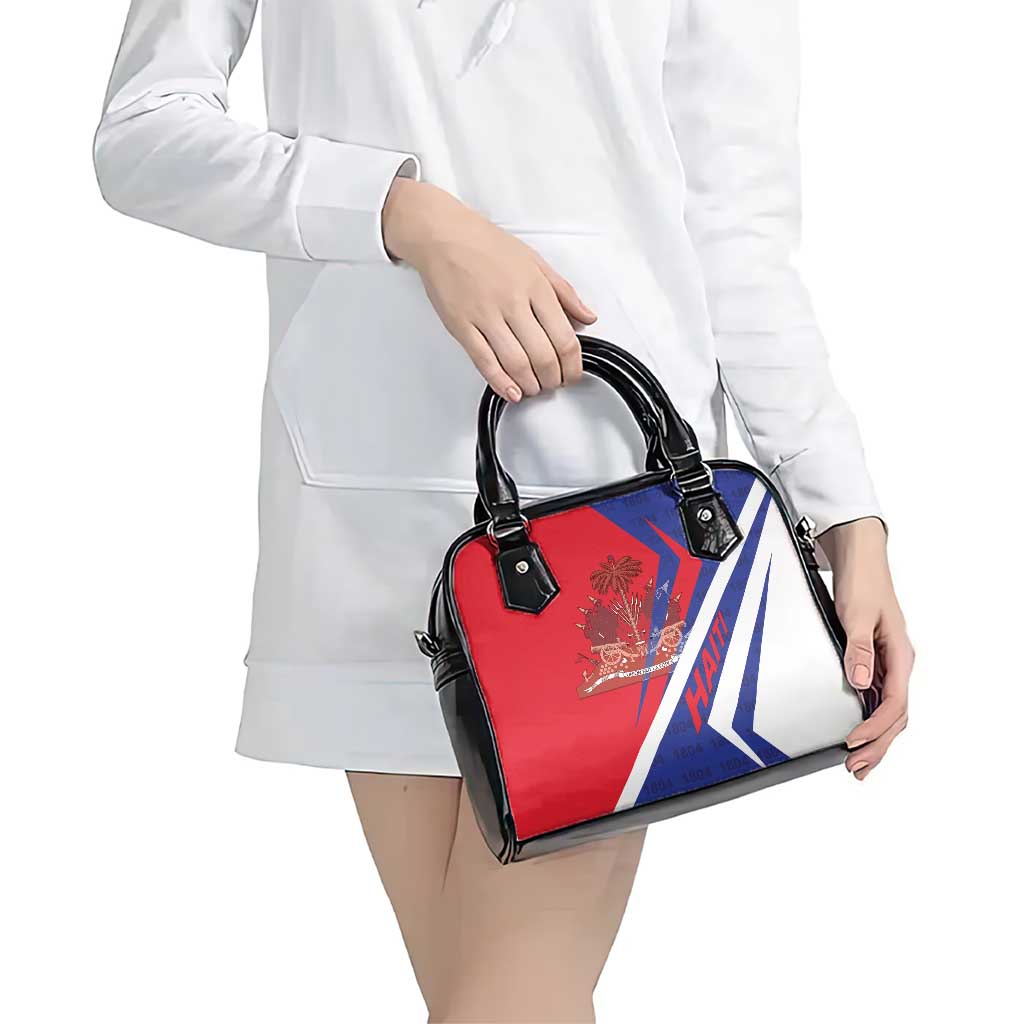 Haiti 1804 Shoulder Handbag Coat Of Arms Simple Style