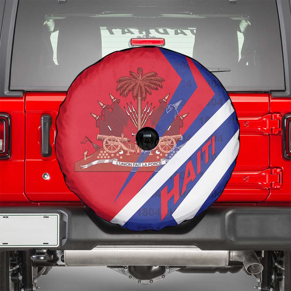 Haiti 1804 Spare Tire Cover Coat Of Arms Simple Style LT05 - Wonder Print Shop