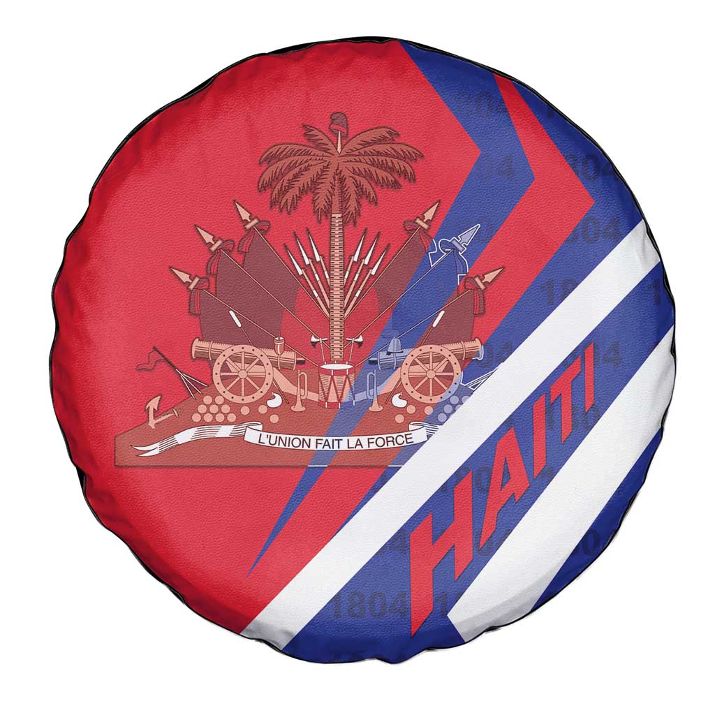 Haiti 1804 Spare Tire Cover Coat Of Arms Simple Style LT05 - Wonder Print Shop