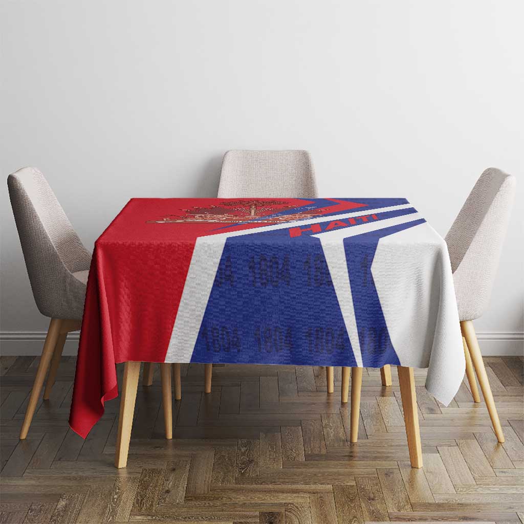 Haiti 1804 Tablecloth Coat Of Arms Simple Style LT05 - Wonder Print Shop