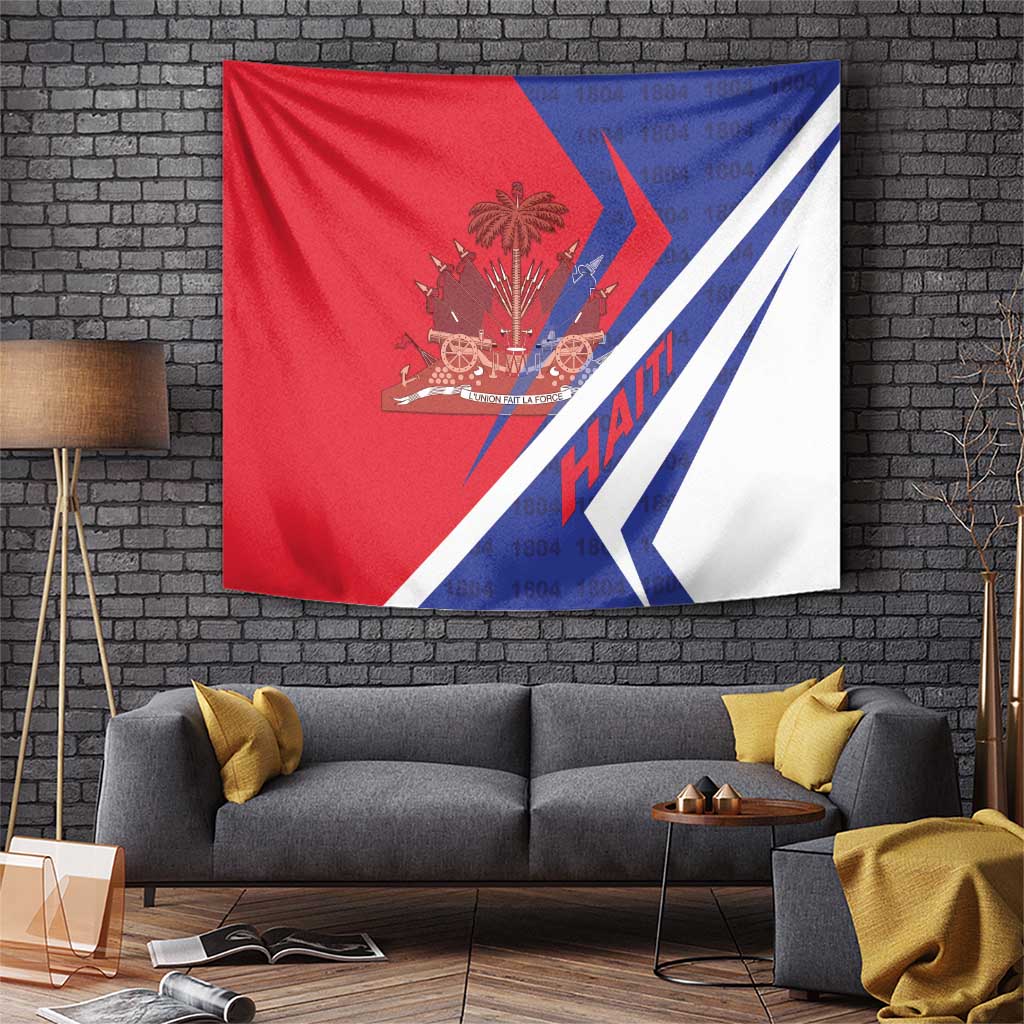 Haiti 1804 Tapestry Coat Of Arms Simple Style LT05 - Wonder Print Shop