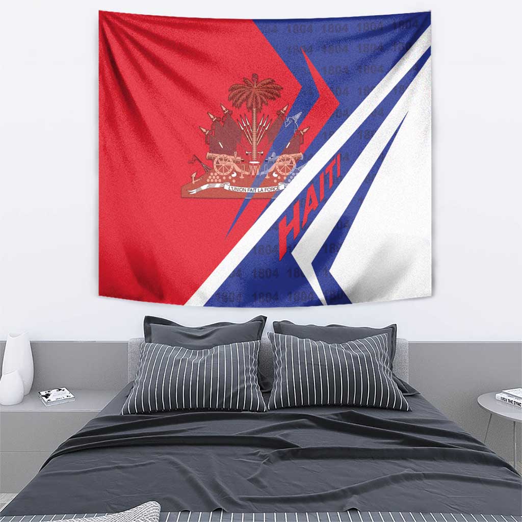 Haiti 1804 Tapestry Coat Of Arms Simple Style LT05 - Wonder Print Shop