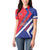 Personalised Haiti 1804 Women Polo Shirt Coat Of Arms Simple Style LT05 - Wonder Print Shop