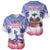 Personalised Haiti Independence Day Baseball Jersey Neg Maron Polynesian Style LT05 - Wonder Print Shop
