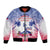 Personalised Haiti Independence Day Bomber Jacket Neg Maron Polynesian Style LT05 - Wonder Print Shop