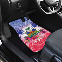 Haiti Independence Day Car Mats Neg Maron Polynesian Style LT05