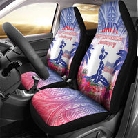 Haiti Independence Day Car Seat Cover Neg Maron Polynesian Style LT05