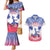 Personalised Haiti Independence Day Couples Matching Mermaid Dress and Hawaiian Shirt Neg Maron Polynesian Style LT05 - Wonder Print Shop