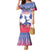 Personalised Haiti Independence Day Family Matching Mermaid Dress and Hawaiian Shirt Neg Maron Polynesian Style LT05 - Wonder Print Shop