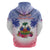 Personalised Haiti Independence Day Hoodie Neg Maron Polynesian Style LT05 - Wonder Print Shop