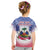 Personalised Haiti Independence Day Kid T Shirt Neg Maron Polynesian Style LT05 - Wonder Print Shop