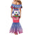 Personalised Haiti Independence Day Mermaid Dress Neg Maron Polynesian Style LT05 - Wonder Print Shop