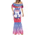 Personalised Haiti Independence Day Mermaid Dress Neg Maron Polynesian Style LT05 - Wonder Print Shop