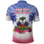 Personalised Haiti Independence Day Polo Shirt Neg Maron Polynesian Style LT05 - Wonder Print Shop