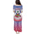 Personalised Haiti Independence Day Puletasi Neg Maron Polynesian Style LT05 - Wonder Print Shop