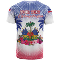 Personalised Haiti Independence Day T Shirt Neg Maron Polynesian Style LT05
