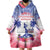 Personalised Haiti Independence Day Wearable Blanket Hoodie Neg Maron Polynesian Style LT05 - Wonder Print Shop
