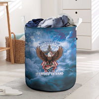 250 Years Of Freedom Laundry Basket American Patriotic 1776 To 2026 Majestic Bald Eagle - Wonder Print Shop