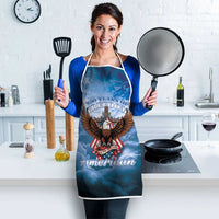 250 Years Of Freedom Apron American Patriotic 1776 To 2026 Majestic Bald Eagle - Wonder Print Shop