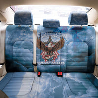 250 Years Of Freedom Back Car Seat Cover American Patriotic 1776 To 2026 Majestic Bald Eagle - Wonder Print Shop